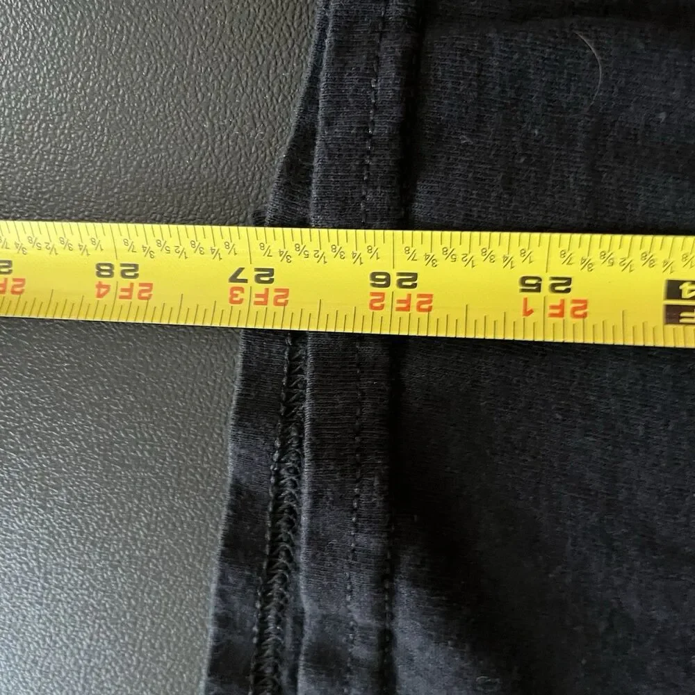 Mario Kart  Mens Long Sleeve Crew Neck Black Checkered Sleeve T Shirt SZ S - Picture 6 of 6